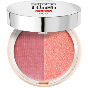 Компактні подвійні рум'яна Pupa Extreme Blush Duo №110 Radiant Amarant - Glow Watermelon 4 г (8011607332496) краща модель в Луцьку