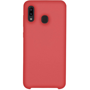 Панель Intaleo Velvet для Samsung Galaxy A20 Red краща модель в Луцьку