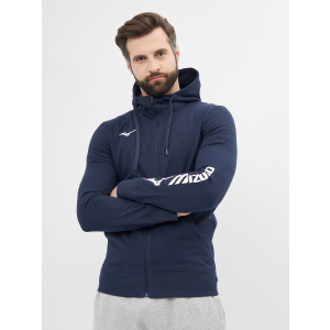 Спортивна кофта Mizuno 32EC7B7014 S Синя (5054698393444) ТОП в Луцьку