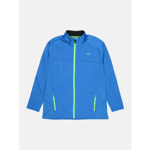 Спортивна кофта Mizuno BT Fleece Jacket J2GE550225 XXL Синя (5054698011836) краща модель в Луцьку