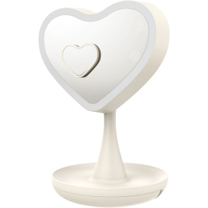 Дзеркало для макіяжу UFT Mirror Heart Green Серце (4820176272102) в Луцьку