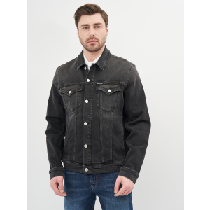 Джинсова куртка Calvin Klein Jeans Foundation Jacket J30J317247-1BY L Denim Black (8719853601426) краща модель в Луцьку