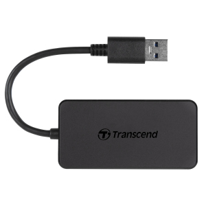 USB-хаб 4-портовий Transcend USB 3.1 Gen 1 (TS-HUB2K) ТОП в Луцьку