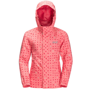 Вітровка Jack Wolfskin Tucan Dotted Jacket Kids 1608891-8296 140 см (4060477841472) краща модель в Луцьку