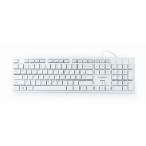 Клавиатура Gembird KB-MCH-03-W-UA White USB UKR ТОП в Луцке