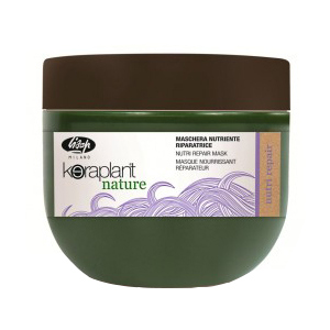 Маска питательная для восстановления волос Lisap Keraplant Nature Nutri repair mask 500 мл (1800370000018) лучшая модель в Луцке
