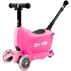 Самокат Micro Mini 2Go Deluxe Plus Pink (MMD033) (7640108563323) ТОП в Луцьку