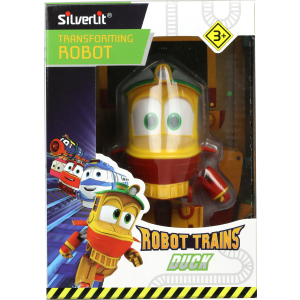 Паровозик-трансформер Silverlit Robot Trains Каченя 10 см (80166) (4891813801665) краща модель в Луцьку