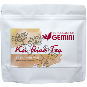 Чай гречаний Gemini Tea Collection Ku Qiao Tea 100 г (4820156431857) краща модель в Луцьку