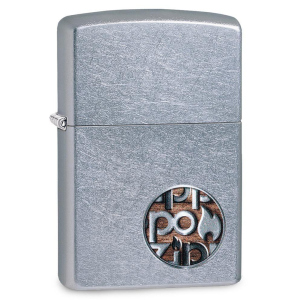 Зажигалка Zippo 207 Zippo Button Logo (29872) лучшая модель в Луцке