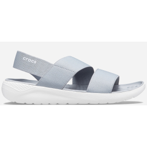 Сандалії Crocs Jibbitz Womens LiteRide Stretch Sandal 206081-00J-W7 37-38 23.8 см Light Grey/White (9001057683704_191448503915) ТОП в Луцьку