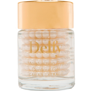 Зволожуючий гель Delfy Moisturizing Eye Contour Gel Caviar Extract для шкіри навколо очей 15 мл (5060465711342) в Луцьку