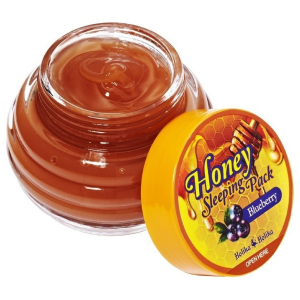 Ночная медовая маска Черничная Holika Holika Honey Sleeping Pack 90 мл (8806334333317) в Луцке