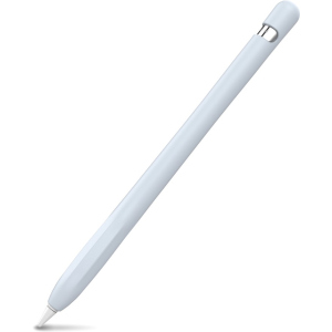 Силиконовый чехол AhaStyle для Apple Pencil (1‑го поколения) Светло-синий (AHA-01930-LBL) ТОП в Луцке