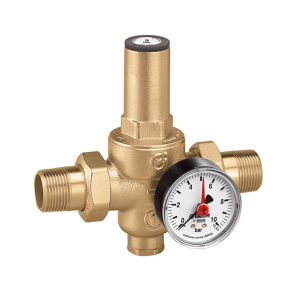 Редуктор тиску води Caleffi DN 1/2" (PN 25) мембранний статитка-динаміка до 80° С (536040) ТОП в Луцьку