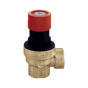 Запобіжний клапан Caleffi DN 1/2" (1,5 бара) для систем опалення (513415) краща модель в Луцьку