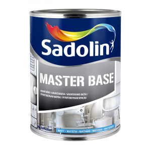 Алкидная грунтовочная краска Sadolin Master Base 1 л Белая