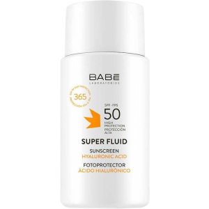 Солнцезащитный супер флюид Babe Laboratorios SPF 50 для всех типов кожи 50 мл (8437014389449) в Луцке