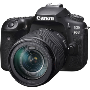 Фотоаппарат Canon EOS 90D EF-S 18-135mm IS USM Kit Black (3616C029) Официальная гарантия! лучшая модель в Луцке