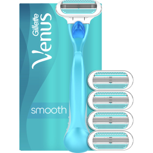 Станок для бритья женский Venus Smooth с 5 сменными картриджами (7702018363490) лучшая модель в Луцке