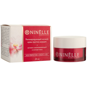 купить Крем Ninelle Barcelona Age-perfector 40+ ночной против морщин регенерирующий 50 мл (8435328113583)