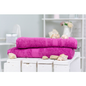 Набір рушників банних MirSon №5011 SoftNess Plum 50x90, 70x140 (2200003183030)