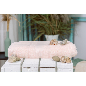 Рушник банний MirSon №5010 SoftNess Peach 70x140 см (2200003182248) ТОП в Луцьку