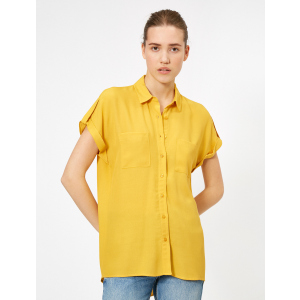 Рубашка Koton 0KAK68940PW-159 36 Mustard (8682259791889)