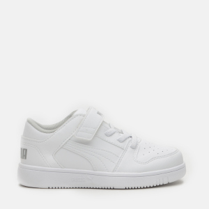 Кеды детские Puma Pm Rebound Layup Lo SL V PS 37049203 28 (10) White-High Rise (4060981158998) надежный