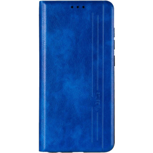 Чехол-книжка Gelius Book Cover Leather 2 для Xiaomi Redmi Note 9 Blue надежный