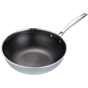 Сковорода профессиональная Wok Maestro Non-stick Coating 30 см (MR1224-30) ТОП в Луцке