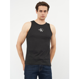 Майка Calvin Klein Jeans Center Chest Monogram Tank Top J30J318512-BEH L Black (8719853971727) в Луцке