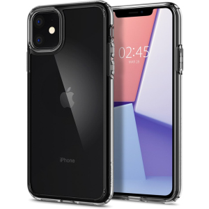 Панель Spigen Crystal Hybrid для Apple iPhone 11 Crystal Clear (076CS27086)