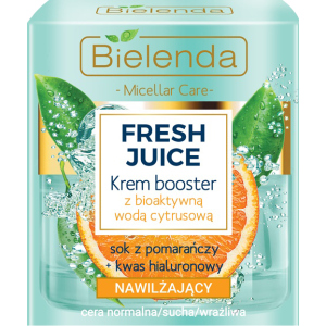 Крем-бустер Bielenda Fresh Juice Увлажняющий с биоактивной цитрусовой водой 50 мл (5902169035990) в Луцке