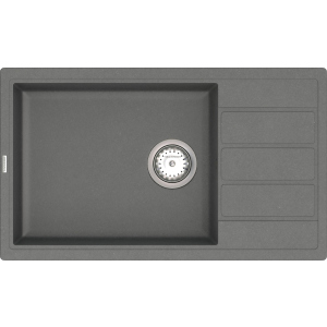 Кухонне миття VANKOR Easy EMP 02.76 XL Gray з сифоном