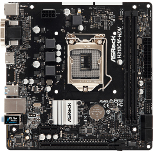 Материнская плата ASRock H310CM-HDV (s1151, Intel H310, PCI-Ex16) в Луцке