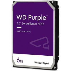 Накопитель HDD SATA 6.0TB WD Purple 5400rpm 128MB (WD62PURZ) в Луцке