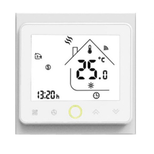 Терморегулятор In-Therm PWT-002 Wi-Fi White сенсорний програмований для теплої підлоги в Луцьку