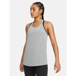 Майка Nike W Nk Dry Ess Elastika Tank DA0370-084 L Серая (194501433914) лучшая модель в Луцке