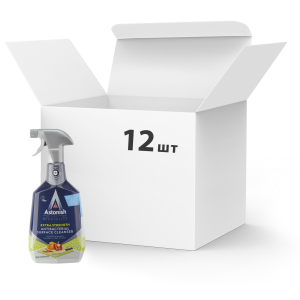 Упаковка антибактеріального миючого засобу Astonish 750 мл х 12 шт (55060060211075) ТОП в Луцьку