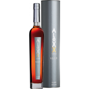 Бренди AleXX Silver VSOP 0.5 л 40% в тубусе (4820000621175) лучшая модель в Луцке