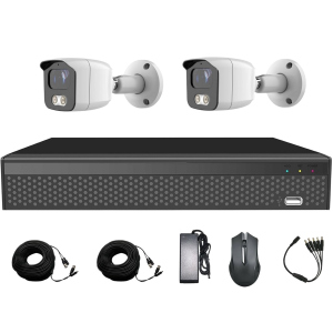 Комплект відеоспостереження CoVi Security AHD-2W 5MP MasterKit (0026621) ТОП в Луцьку