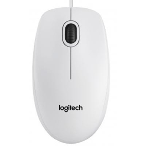 Мишка провідна Logitech B100 оптична 800 dpi Біла