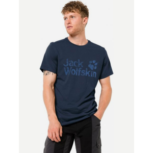 Футболка Jack Wolfskin Brand Logo T M 1807261-1010 S (4060477511481) краща модель в Луцьку