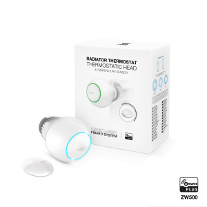 Радиаторный термостат с внешним датчиком температуры FIBARO Radiator Thermostat Starter Pack — FIBEFGT-START ТОП в Луцке