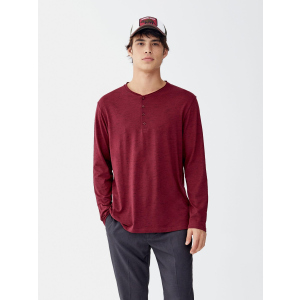 хорошая модель Лонгслив Pull & Bear 9231/504/606-ACUK S Бордовый (DD3000002826193_09231504606028)