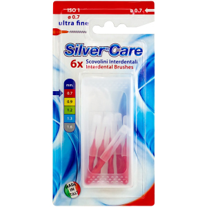 Міжзубні йоржи Silver Care 6 шт ультра-тонкі (8009315041212) краща модель в Луцьку