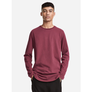 Лонгслив H&M 4509285-ACUK XS Бордовый (DD3000002249831) в Луцке