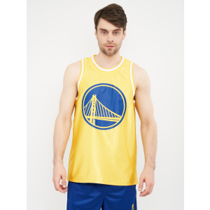 Майка Outer staff NBA EK2M1BBSQ-CURRY XL Жовта з синім (2120098602820) краща модель в Луцьку