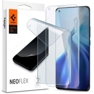 хороша модель Захисна плівка Spigen Neo Flex HD Hydrogel для Xiaomi Mi 11/Mi 11 Ultra (2шт.) Clear